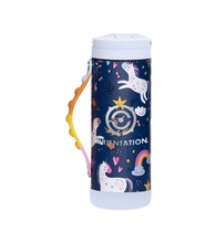 Elemental 14 oz. Iconic Pop Fidget Bottle w/ Drinking Spout and Straw - Laser Imprint