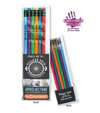 Create-A-Pack Set of 6 Mood Pencil with Colored Eraser