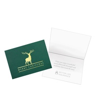 Premium Christmas Stag Holiday Card