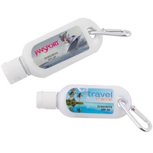 1 oz. Sunscreen Lotion with Carabiner SPF30