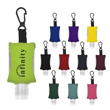 1 oz. Hand Sanitizer with Printed Case & Clip
