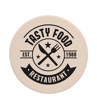4 in. Round Ceramic Coasters
