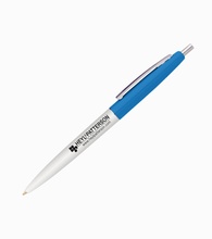 Clic White Chrome Pen