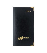 Montana Bonded Leather Pocket Pal Calendar 2026