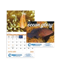 Ocean Glory Wall Calendar 2026