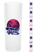 2 oz. Frosted Shooter Logo Shot Glasses