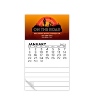 Add-A-Pad 12 Month Calendar Magnet with Writing Pad
