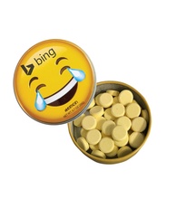 Laughing Emoji Tin with Lemon Mints