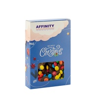 Window Box with Chocolate Pretzels - Milk Chocolate Pretzels with Mini M&M's®