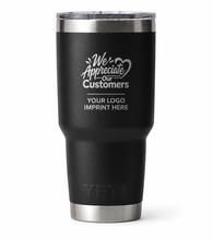 Customer Appreciation YETI® 30 oz. Tumbler with Your Logo