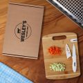 Bamboo Sharpen-IT Cutting Board with Knife Gift Box Set