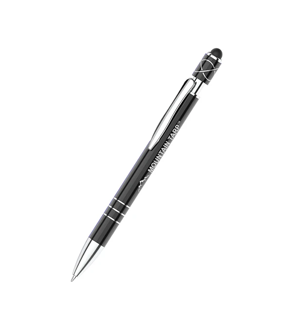 Carousel Spin Top Pen with Stylus