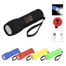 Rechargeable Rubberized Flashlight 2.0