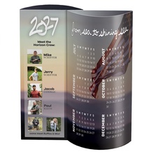 USA Wave Desk Calendar
