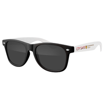 Two-Tone Retro Vibes Black Frame Sunglasses
