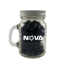 3.25 oz. Glass Mini Mason Jar - Chocolate Buttons