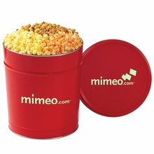 3-1/2 Gallon 3 Way Popcorn Tin