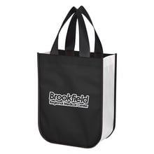 Non-Woven Shopper Tote Bag With 100% RPET Material