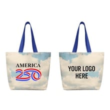America250™ 14 oz. Recycled Canvas Tote Bag