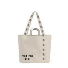 America250™ 14 oz. Recycled Mono-Strap Canvas Tote Bag