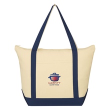 Folksy 12 Oz. Cotton Tote Bag