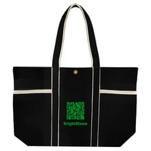 Aware™ 10 Oz. Recycled Cotton Canvas Tote Bag