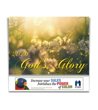 God's Glory Wall Calendar 2026