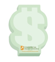 Sticky Note Pads - Dollar Sign 4&quot; x 3&quot; (25 sheets)