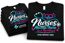 Nurses Heartbeat T-shirt with Personalization