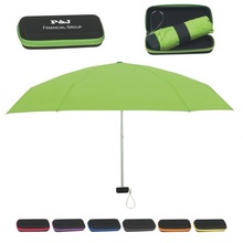 37" Arc Folding Travel Umbrella with Case