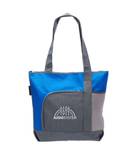 The Go Getter Two-Tone Tote Bags