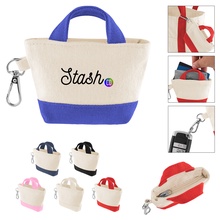 12 Oz. Recycled Cotton Mini Tote Bag Charm