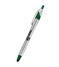 Comfy Curvy Stylus Tip Pen - Silver