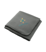 100% Recycled PET Fleece Blanket - Full Color Imprint