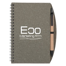 5 x 7 Eco-Inspired Spiral Notebook & Pen