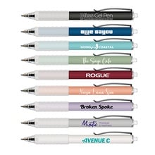 Bliss Gel, Soft Touch Rubberized Hybrid Ink Gel Pen with Grip