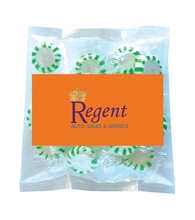 Business Card Magnet with Small Spearmint Pack