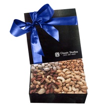 The Chairman Black Gift Box - Cashews, Pistachios, Peanuts and Mixed Nuts