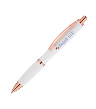 Bel Arte Rose Gold Pen - Rose Gold Imprint