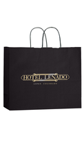 Matte 16" x 6" x 13" Personalized Shopping Bags