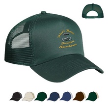 5 Panel Mesh Back Logo Baseball Caps