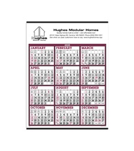 Big Numbers Span-A-Year Calendar