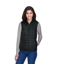 CORE365 Ladies' Prevail Packable Puffer Vest - Embroidery