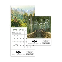 Glorious Getaways - Mini Wall Calendar - 2027