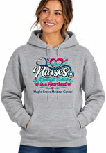 Nurses Heartbeat Hooded Sweatshirt