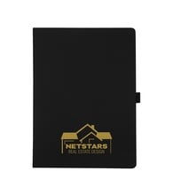 Premium Hard Cover Date Log & Journal - Hot Stamp