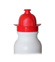 20 oz. Cycle Bottle With Red Fireman Helmet Cap