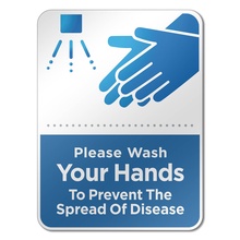 6" x 8" Hand Wash Reminder Signs