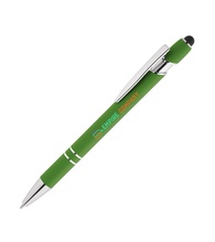 Recycle Arden Soft Touch Stylus Pen - Full Color Imprint