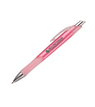 Gyro White Accent Promotional Pen